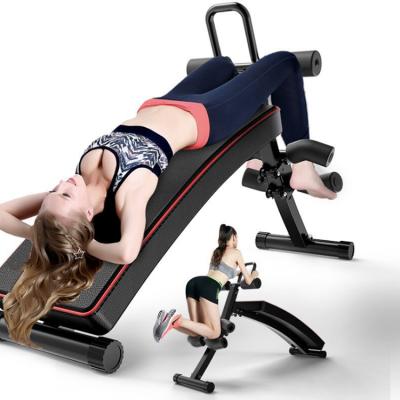 China Sit Up Bench Adjustable Foldable Oblique Board Incline Decline Best Exerciser Abdominal Massager for sale