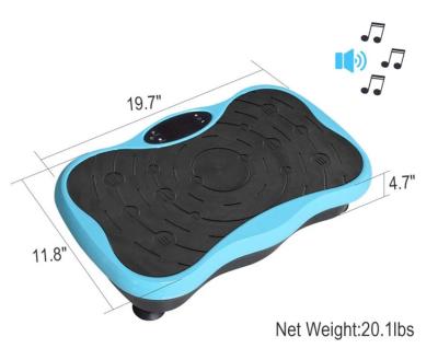 China Universal Crazy Fit Plate Vibrating Plate Massage Platform Vibrating Screen Plate for sale