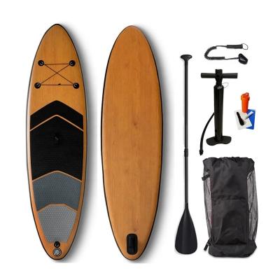 China Summer Unisex Wholesale Wooden Sup Inflatable Stand Up Board Surfing OEM Custom Surfboard for sale