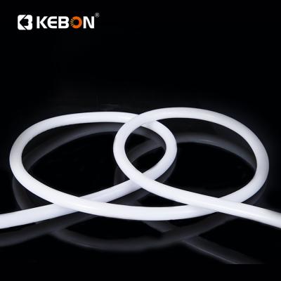 China Custom Decorative Lighting Flex Party Diy Letters Pvc Round Decorative Lighting Neon Design Led Rope Strip Neon Sign for sale