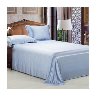 China / Modern popular popular silk sheet set silk silky sheet for sale