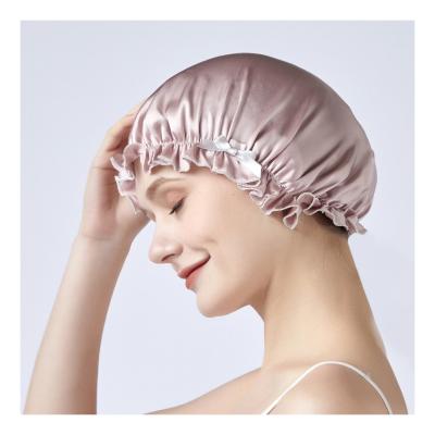 China Factory Wholesale 16MM Hair Silk Cap Popular Choice Silk Face Mask Face Hat for sale