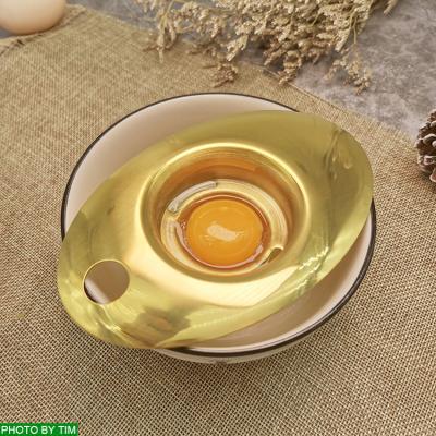 China NEW Style Egg Separator Viable White Filter Yolk Filter Kitchen Tools 304 Stainless Steel Egg Cooking Tool for sale