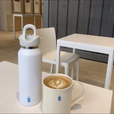 China Hot sale 500ml vacuum flask manufacturers stainless steel vacuum flask PORTABLE vacuum flask with click button for sale