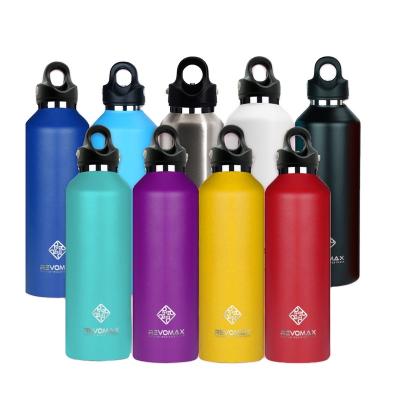 China Stainless Steel Viable Running Water Bottle Vacuum Water Bottle 12oz 16oz 20oz 32oz Sports Flask Custom Logo For Gym for sale