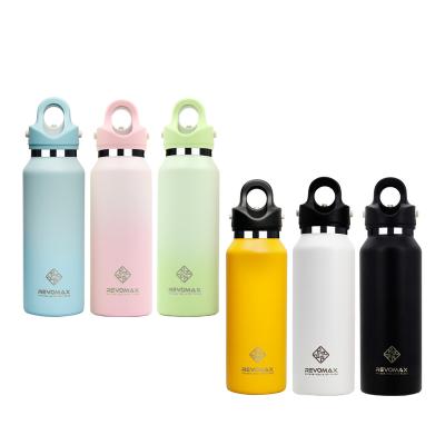 China Sustainable Double Wall Insulated Stainless Steel Thermos Water Bottle Stock Flask Sports Water Bottle 20oz 32oz Portable Vacuum for sale