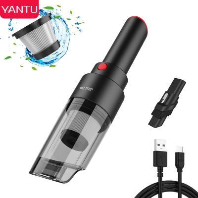 China YANTU V12 5000PA Versatile Car Vacuum Cleaner for Home Cleaning Dust Cup Volume 220ml for sale