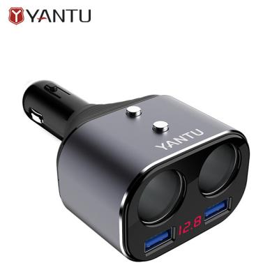 China 12-24v Voltage Monitoring YANTU L01 Wireless Car Charger for High Power Outdoor Charging for sale