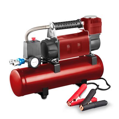 China YANTU AM48 60mm compressor de ar portátil bomba de pneus para 12V / 24V carro RV caminhão pneumático inflador à venda