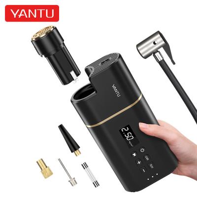 中国 YANTU A31による単 22 円筒のポータブル電気自動車タイヤ空気ポンプコンプレッサー 販売のため