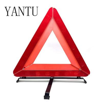 中国 43*1.5cm YANTU オートバイ トラックカー用 緊急反射式安全警告三角形 販売のため