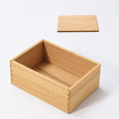 China Gift & Wooden craft storage box with lid for jewelry and decoratefor home office storage for sale