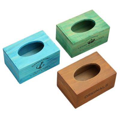 China Modern Office Home Decoration Bless You Wooden Tissue Paper Box Lid Tissue Box Lid Tissue Box Fancy Tissue Box Wood Tissue Box Holder for sale