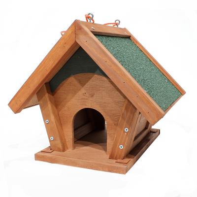 China Hot Sale Wooden Bird Cage Nesting Nesting Parakeet Breeding Parakeet Pet Wooden Bird House Small Viable Wooden Box for sale