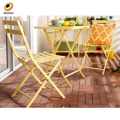 China Waterproof Outdoor Furniture Ply Steel Table Set For Outdoor And Indoor for sale