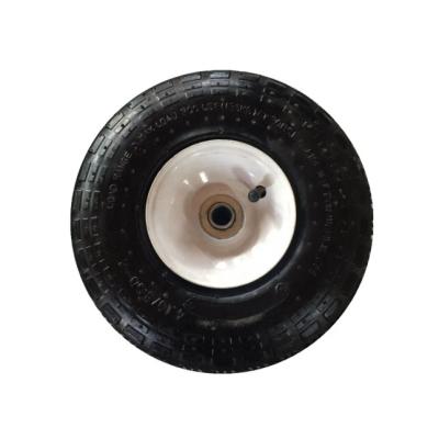 China Building material shops 10x3.50-4 pneimatic rubber tire for truck wheelbarrow for sale