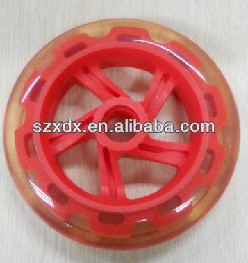 China Factory Supplier Wholesale 120*24MM With Reasonable Price Scooter PU Wheels Customized for sale