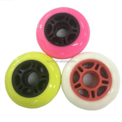 China Modern manufacturer supply good quality and reasonable price wheel 76*24mm for inline skate for sale