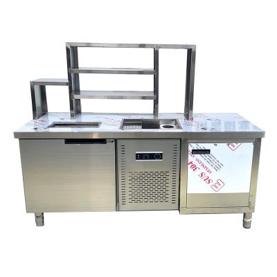 China Modern fruit juice equipment shop work table water bar counter for sale for sale