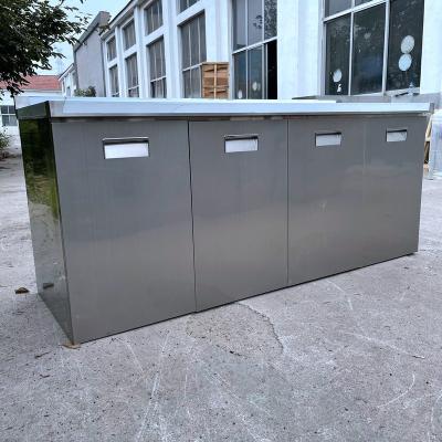 China China modern cheap modular used commercial stainless steel sideboard with simple design for sale