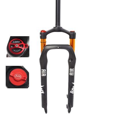 China Mountain Bikes Snow Bike Fat Fork 9mm QR Air Fork BOLANY Suspension Bicycle Fork for sale