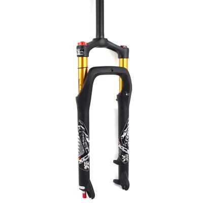 China Mountain Bikes Snow Bike Front Fork Hight Quality 26 Inch 9mm QR Rebound Fat Fit KRSEC Bike Fork for sale