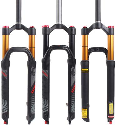 China Mountain bikes mountain bike suspension fork rebound fit 9mm quick release 26 27.5 29 LUTU MTB bike air fork for sale