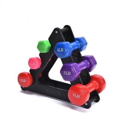 China Universal Factory Dumbbells Women Weightlifting Vinyl And Neoprene Dumbbell Set Cheap for sale