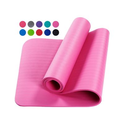 China Eco-Friendly Nbr Tape Non-Slip Yoga Mat Nbr Custom Printing Yoga Mat for sale