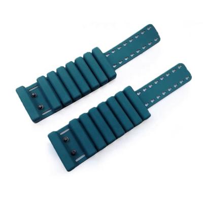 China Safty Fitness Weighted Bracelets Silicone Weighted Bracelet With Magnetic Beads for sale