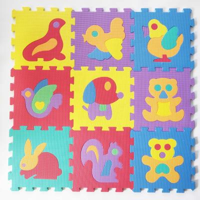 China Baby Play Mat Floor Interlocking EVA Foam Kid Play Alphalet /Number Mats Colorful Puzzle Soft Children Play Floor Mat for sale