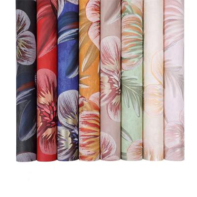 China Wholesale Christmas Customized Flower Tissue Gift Wrapping Paper Soap Chocolate Bouquet Logo Printed Clothing Floral Sandwich for sale