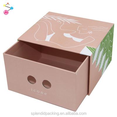 China Custom Customization 3D Product Sample Customization Biodegradable Logo Small Magnetic Gift Clothing Luxury Paper Packaging Boxes For Underwear for sale