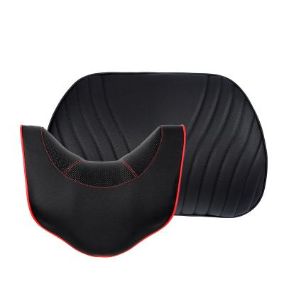 China Wholesale Waterproof Car Accessories Designs Headrest and Lumbar Support Pillow Car Pillows for Cars for sale