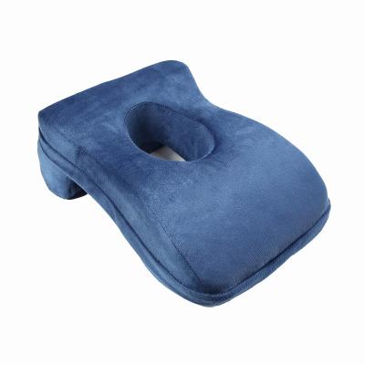 China Upgraded Luxury Pillow Nap Headrest Chin Support Cushions Entryway Flat Neck Nap Pillows Airplane Car Office Rest for sale