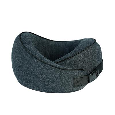 China Hot Selling Anti-Apnea Car Seat Headrest Travel Headrest Memory Foam Neck U Shaped Roll Pillow For Car Airplane Office for sale