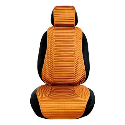 China Fashion Car Front Seat Single Car Seat High Quality Silky Canvas Cover for sale