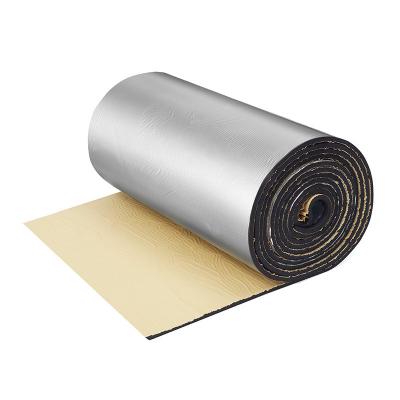 China High Temperature Resistance Heat And Cold Proof for Celling Self Adhesive Xpe Rubber Foam Thermal Insulation Laminated Aluminum Foil for sale