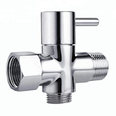 China Water Level Adjustment Good Quality High End America Standard 7/8 Braas Shattaf Toilet Angle Valve For Bathroom Bidet Shower for sale