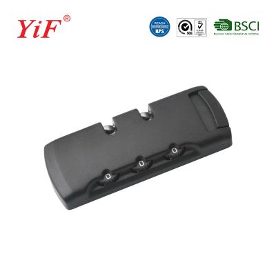 China Yifeng Plastic Combination Suitcase Luggage Zipper Lock YF21175 for sale