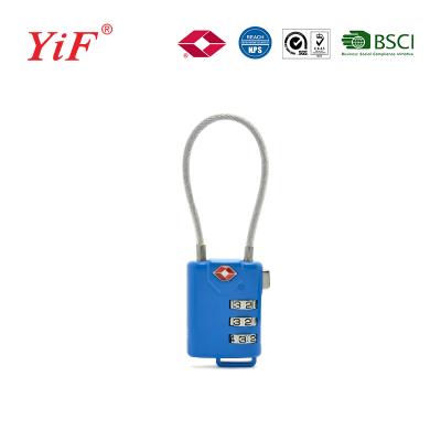 China Travel YiF TSA 3 Digit Luggage Combination Bag Padlock TSA21105 for sale