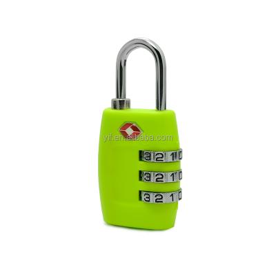 China 3 Digit TSA Adjustable Lock Travel Luggage Suitcase Combination Locks or Smart Locker Lock for sale