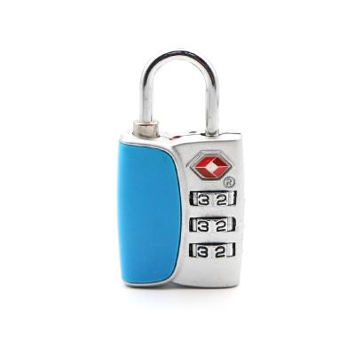 China High Quality Travel Hot Sale Travel Luggage Lock Tsa Combination Zipper Padlock for sale