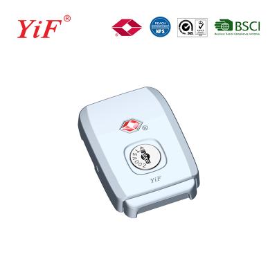 China Yifeng TSA Lock Hard Plastic Shell Aluminum Frame Case Lock TSA21147 Integrated Lock for sale