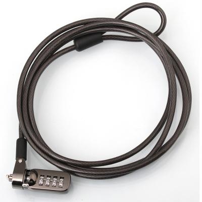 China Nice Security 4 Digital Combination Laptop Cable Lock YF21067 for sale