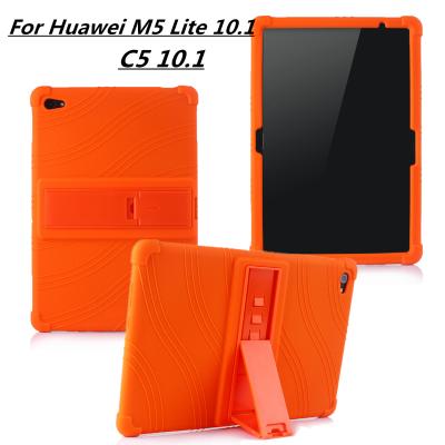 China Child safe for Huawei Mediapad M5 10.1 soft cover M5 10.1 kids silicone shockproof case BAH2-W19/L09/W09 anti-Fal Shell C5 10.1 for sale