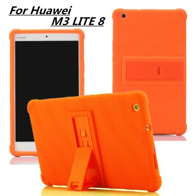 China Kid Safe for Huawei Mediapad M3 LITE 8.0 Anti-Fal Shell Shockproof Soft Cover m3 lite 8 Kids Silicone Case CPN-W09/CPN-AL00 for sale