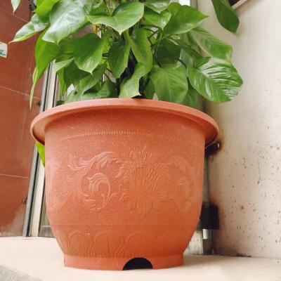 China Minimalist Environmental Protection Process Bright Color Flower Pot Cheap Plastic Flowerpots Decorative Plant Pot for sale