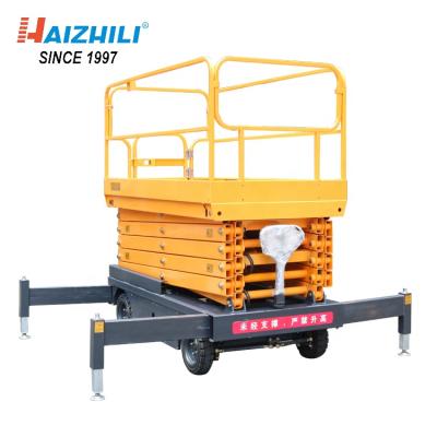 China Safety Easy Convenience Operation HaizhiLi Material Handling Equipment 12 Meters Small Lift Table Safe Reliable Hydraulic Lifting Platform for sale