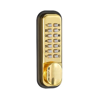 China 20A 14 Button Keypad Code Combination Door Mechanical Code Lock Zinc Alloy CRITERIA Heavy Duty for sale